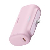 Baterie externa telefon Lightning Baseus, roz, 20W, 5000mAh