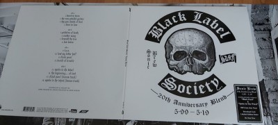 BLACL LABEL SOCIETY - SONIC BREW, 2 CLEAR VINYL + MEGAPOSTER, SPV Records foto