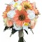Buchet de Flori EVENTISSIMI - Crizanteme si Trandafiri, Multicolor, 35 de fire
