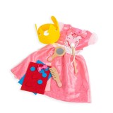 Set costum si accesorii de printesa pentru copii PlayLearn Toys, BigJigs Toys