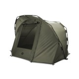 Cort Pescuit Delphin Panorama Eazy OneMAN, 215x250x145cm, Bivuac 1 Persoană, Impermeabil, Ușor, Husă Transport Inclusă