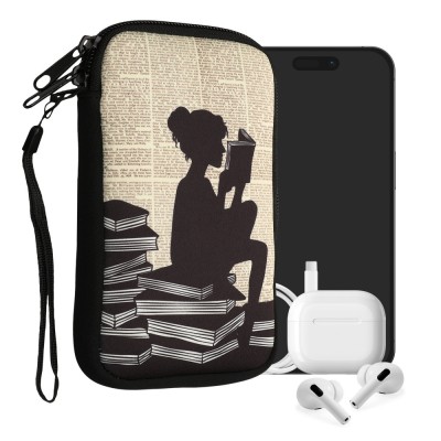 Husa Universala Kwmobile pentru telefon, Marime L - 6.5 inch, Multicolor, Neopren, KWM000007UJ144C foto