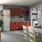Bucatarie Tiulpan MDF Calvados 2.0m, Blat Intreg
