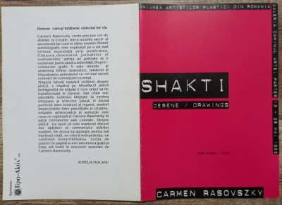 Pliant expozitie desene Shakti 1999 foto