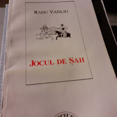 JOCUL DE SAH - RADU VASILIU, EDITURA ROSMARIN 1995, 122 PAG