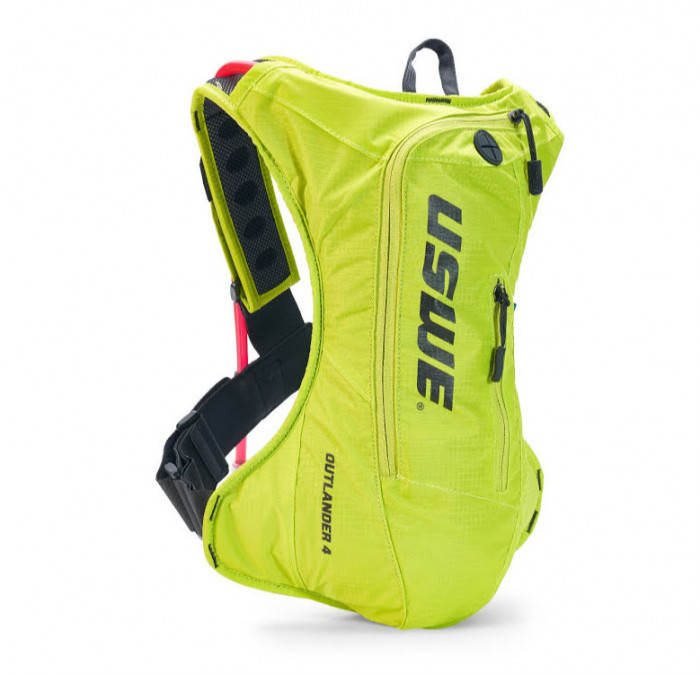 Rucsac hidratare Uswe Outlander 4 galben fluo