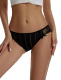 Eross slip Flower Lace XS/S Black