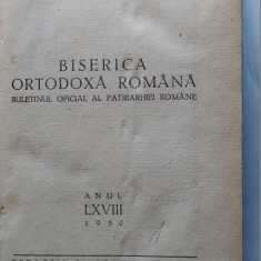 BISERICA ORTODOXA ROMANA BULETINUL OFICIAL AL PATRIARHIEI ROMANE ANUL 1950