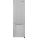 Combina frigorifica Daewoo DLF-260MEX, 260 l, Control mecanic, Iluminare LED, Clasa E, Usi reversibile, H177 cm, Inox