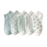 Cumpara ieftin Set 5 perechi de sosete pentru dama, SS210, marime universala (35-39)