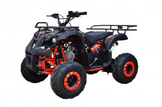 ATV KXD 4T 125cc - 006 roti de 8&amp;amp;quot; culoare negru/rosu Cod Produs: MX_NEW 1090BLR foto