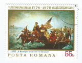 Romania, LP 904/1976, Bicentenarul Revolutiei Americane, eroare 2, obl., Stampilat