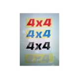 Abtibild &quot;4X4&quot; Cod:DZ-30 Automotive TrustedCars, Oem