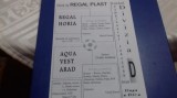 program Regal Horia - Aqua vest Arad
