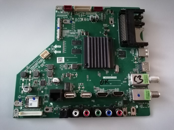Main Board T.MS6586.U705 Din Sharp LC-50UK7252E