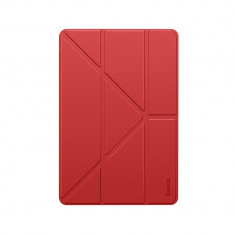 Husa Originala Premium Baseus Jane Smart Cover Stand Pentru Ipad 10.2 2019 Rosu-ltapipd-g09 foto