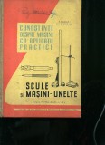 T. Miucică; Gh. Gălăţeanu Scule şi maşini unelte (Manual pt cl. a VIII-a)