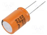 Condensator electrolitic THT 1mF 50VDC EPCOS &Oslash;18x25mm Raster 7,5mm