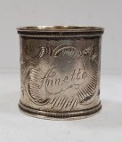 Inel din argint pentru servet de masa, Rusia, cca.1920