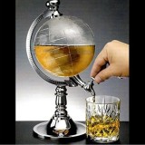 Cumpara ieftin Dispenser Bauturi Glob Pamantesc 3.5L, Dozator Decorativ Whisky, Bere, Vin, Sucuri, Cadou Original