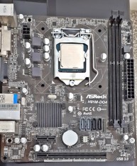 Placa de baza ASRock H81M-DG4 Socket 1150 + Procesor Intel Core i3-417 foto