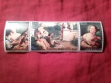 Serie San Marino 1970 - straif - Pictura -200 Ani Tiepolo - , 3 valori