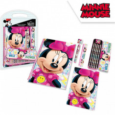 Set de papetarie Disney Minnie, 7 Piese