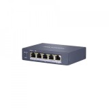 SWITCH 5PORTURI 1X HIPOE 3XPOE UNMANAGED, HIKVISION