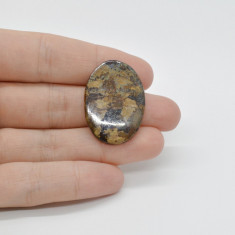 Cabochon bronzit 31x22x3mm c7