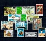 Comores 1989 - Supratipar valori noi pe emisiuni anterioare, uzuale, serie neuzata