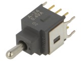 Comutator Basculant Triplă Poziție ON-ON-ON 0,1A/28VAC