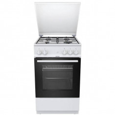 Aragaz pe gaz Gorenje G5113WJ 4 arzatoare 70 litri Alb foto