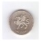Moneda Anglia 1 pound / o lira 2000, stare buna, curata