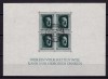 ✅ (S38) Germania Reich 1937 &quot; Aniversare Adolf Hitler-48 de ani&quot; serie Mi.646 in bloc/colita 7 , partial gumat, stampila complezenta Aachen, Nestampilat
