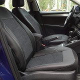 Cumpara ieftin Set huse scaune piele si textil SKODA RAPID 2013 -2019