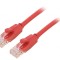 Patch Cable U/UTP Cat6 Red 2m Gold Plated