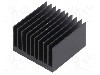 Radiator extrudat, aluminiu, 32.5mm x 32.5mm, negru, Advanced Thermal Solutions - ATS-54325R-C1-R0