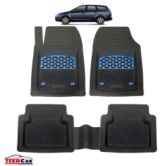 Covorase Auto TeamCar&reg; Tip Tavita Compatibile Ford Focus Mk2 Combi 5 uși (2004&ndash;2011) Blue