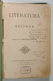 LITERATURA SI STIINTA. DIRECTOR, C. DOBROGEANU - GHEREA 1893