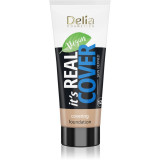 Delia Cosmetics It&#039;s Real Cover acoperire make-up culoare 204 frappe 30 ml