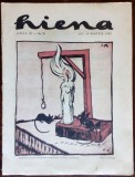 Cumpara ieftin REVISTA HIENA an 3 nr 20(mar 1923) ancheta NUMERUS CLAUSUS/desene STEURER/GINSB.