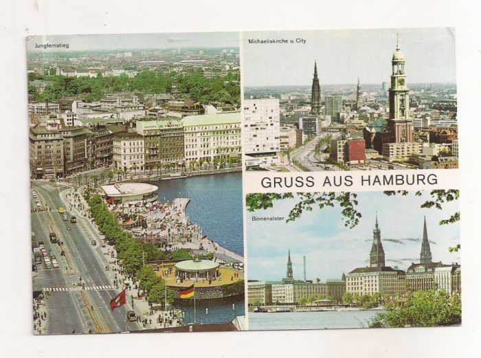 FA62-Carte Postala- GERMANIA - Hamburg , circulata 1969