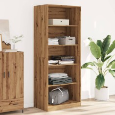 Gossi sifonier, stejar artizanal, 80x50x200 cm, lemn prelucrat