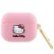 Husa pentru Apple AirPods Pro 1 - Hello Kitty Silicone 3D Kitty Head (HKAP3DKHSP) - Pink