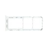 Suport SIM Alb Samsung Galaxy A13 4G (A135) - Original, Bulk