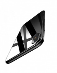 Sticla securizata protectie spate pentru iPhone X 5.8 inch foto