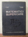 Matematici superioare - I. Stamate. V. Turcu, P. Boldescu, G. Vraciu