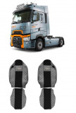 Cumpara ieftin Set huse scaun piele camion Renault T (2013-2022) Gri