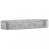 Cumpara ieftin Strat inaltat gradina 249x100x36 cm otel galvanizat