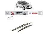 Cumpara ieftin Set 2 stergatoare RENAULT MEGANE II (BM0/1, CM0/1) 2002-2011, Tip Clasic Standard, Bosch Eco